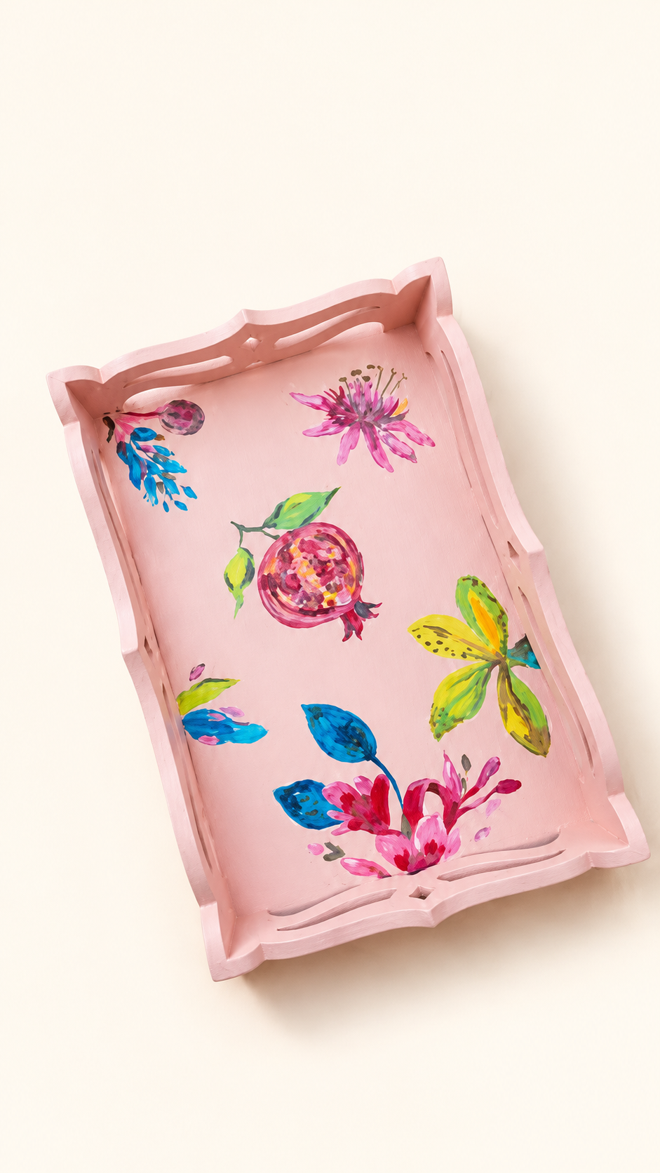 Pink Rêveuse botanical tray